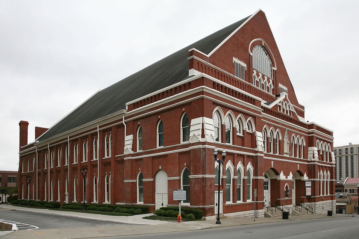 The Ryman Auditorium Nashville Downtown