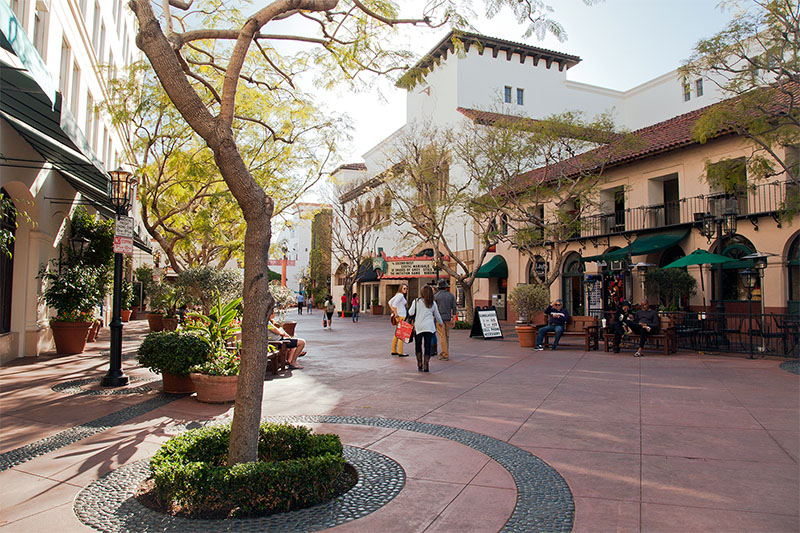 Downtown Santa Barbara Shopping