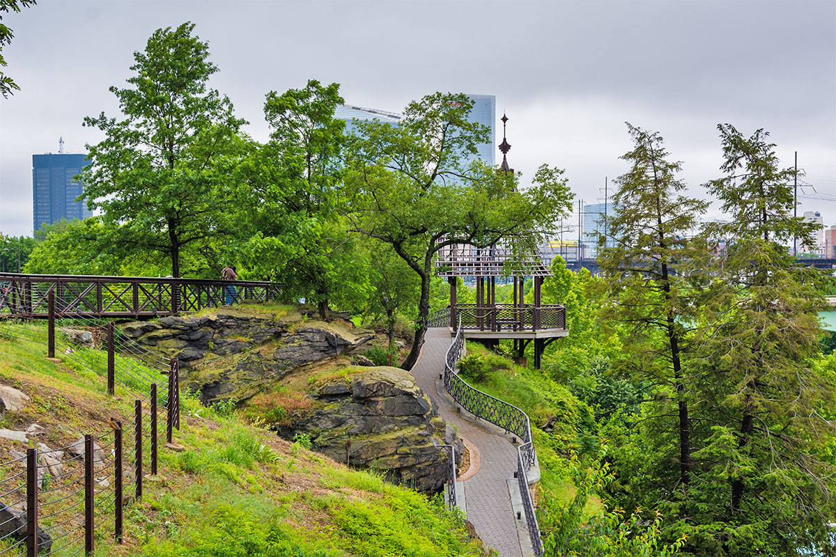 Trails at Fairmount Park in Philadelphia 