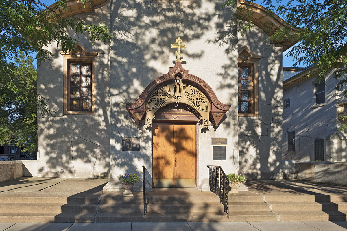 Church in Ukrainian Village Chicago