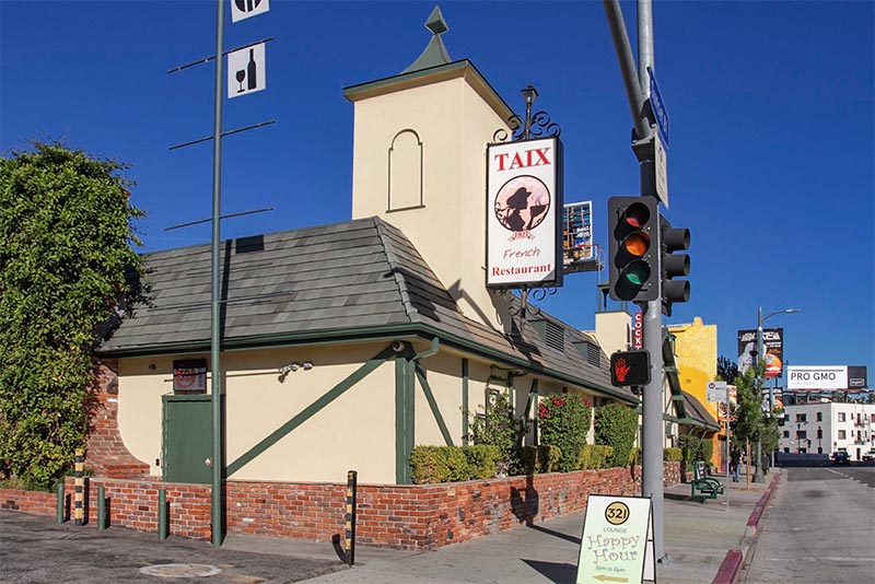 Famous Taix Restaurant in Silver Lake, California