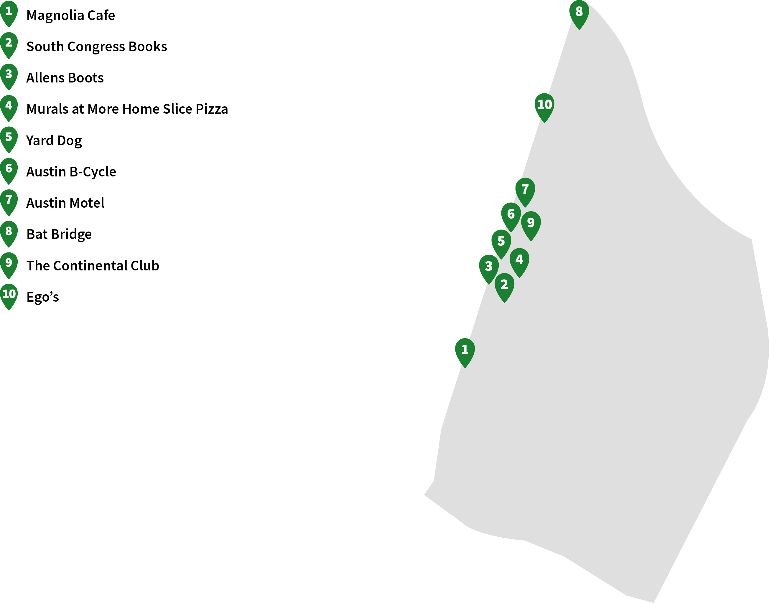 South Congress Map