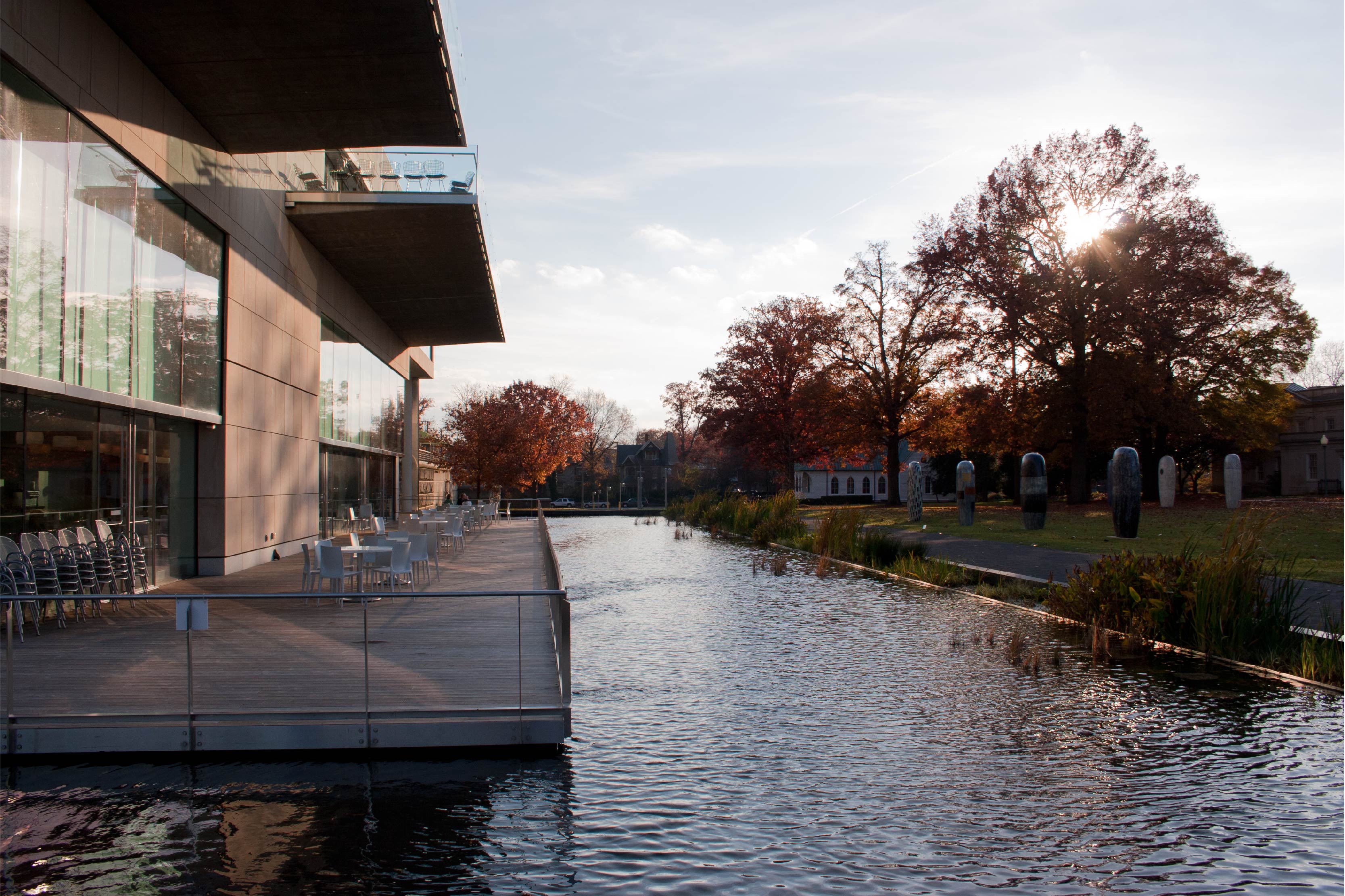 Exterior of Virginia Museum of Fine Arts.