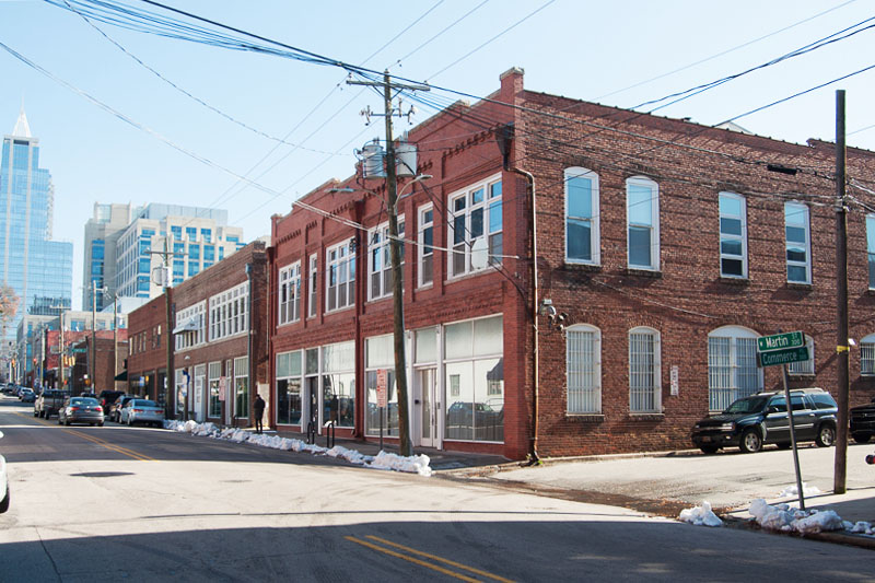 Warehouse District Raleigh, North Carolina