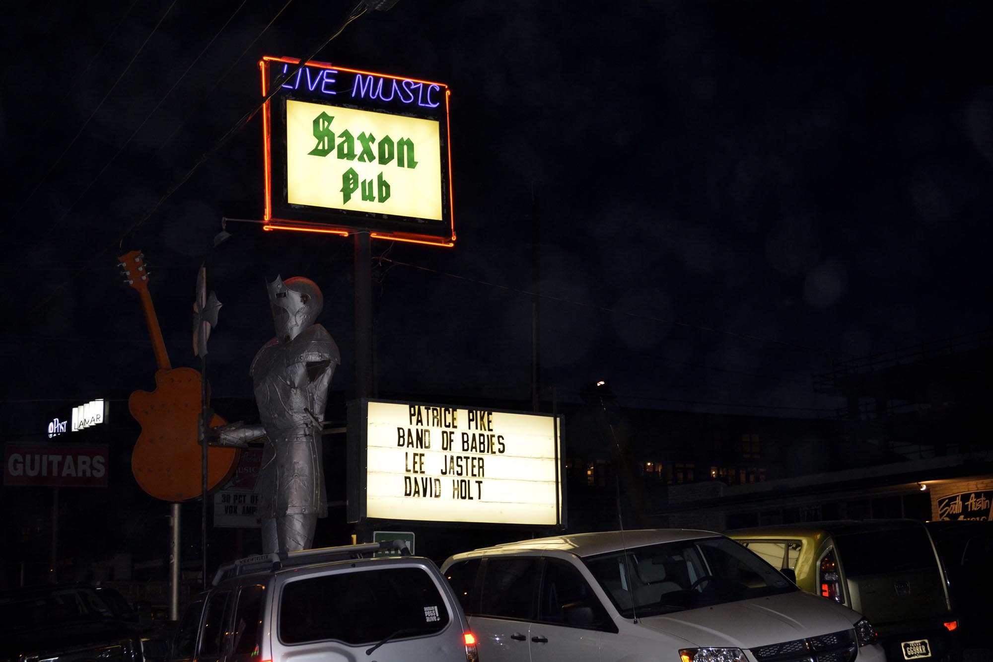 Saxon Pub in the Zilker neighborhood of Austin